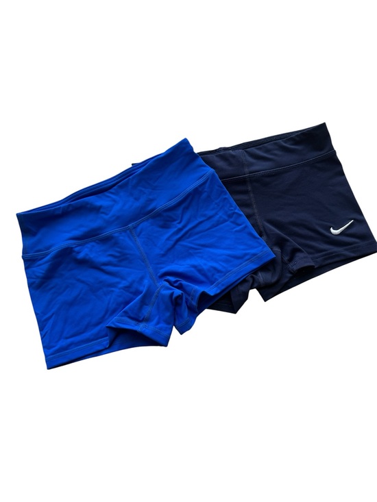 Nike Other - Bundle of Nike Girl Spandex Shorts in Navy and Royal Blue Size M
